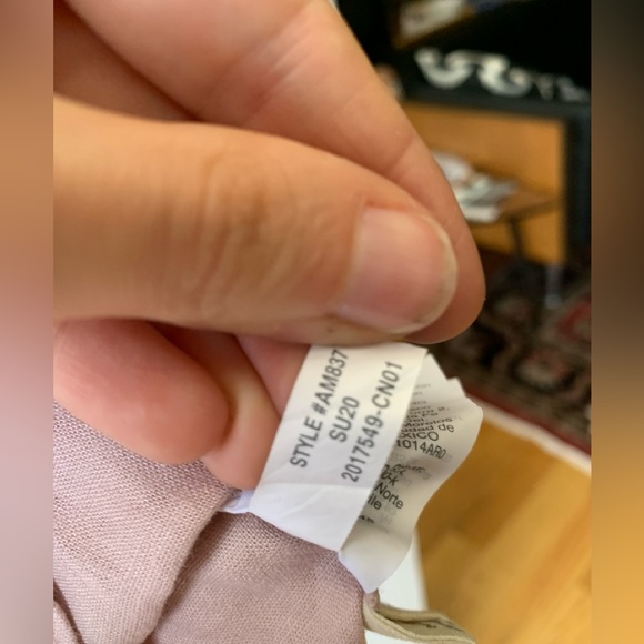 Linen-Blend Hilltop Shirt (pink) - Picture 7 of 7